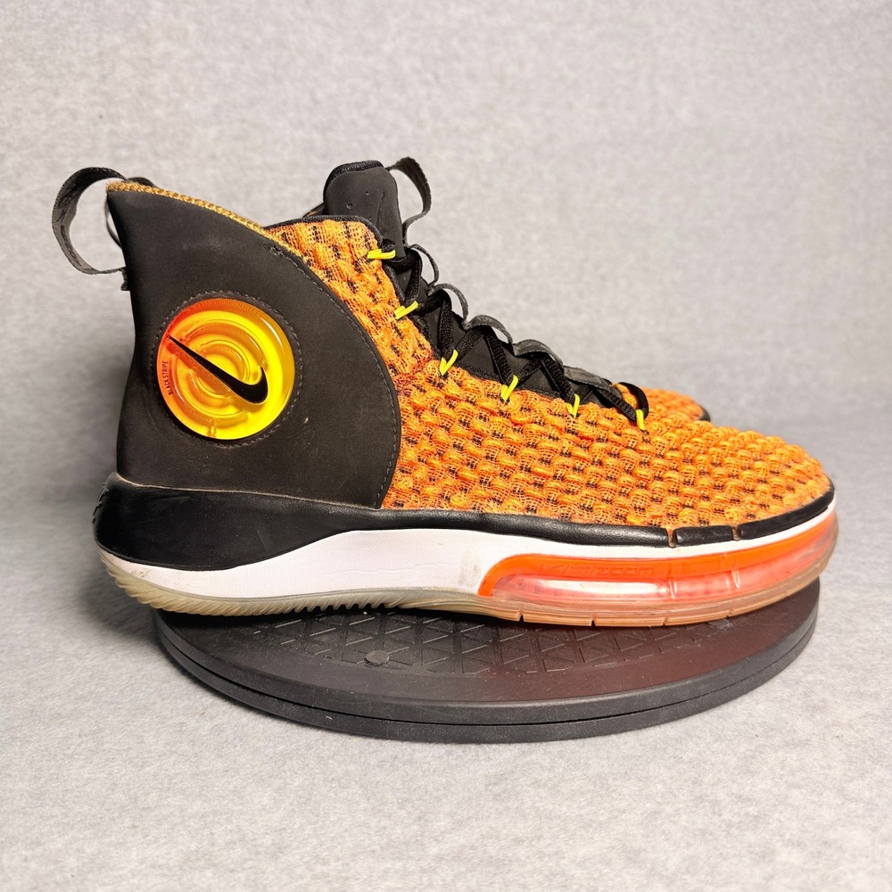 Nike Alphadunk LOB Library of Bounce Magma Orange Black BQ5401-800 Mens 10